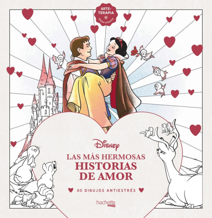 Livre Las más hermosas historias de amor Disney 