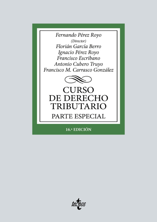 Kniha Curso de Derecho Tributario 