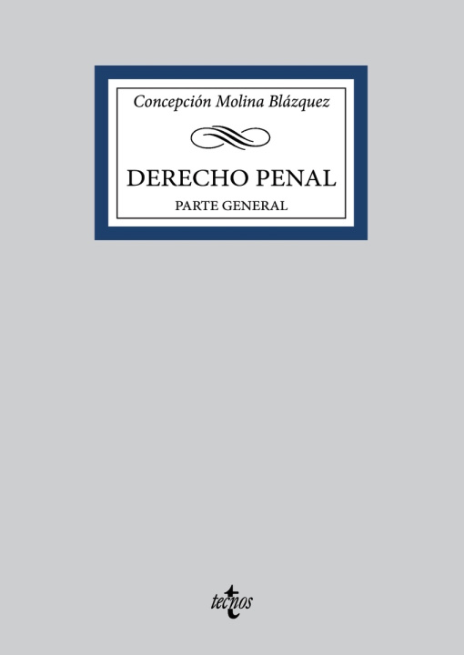 Kniha Derecho Penal CONCEPCION MOLINA BLAZQUEZ