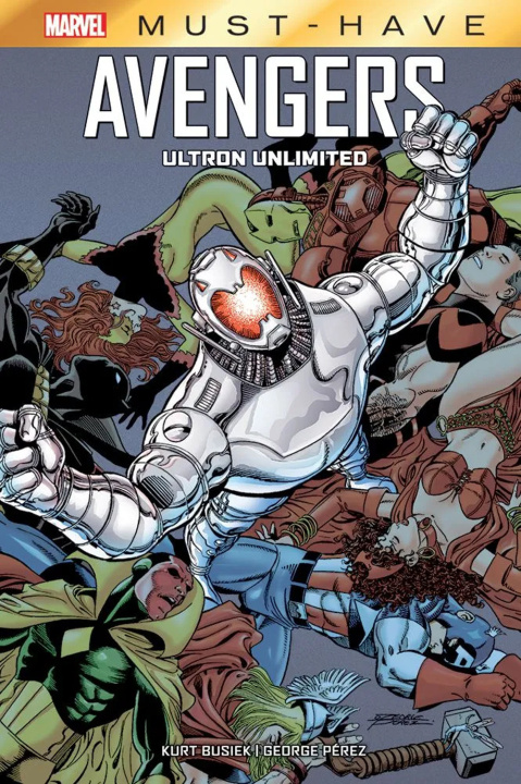 Carte Ultron unlimited. Avengers Kurt Busiek