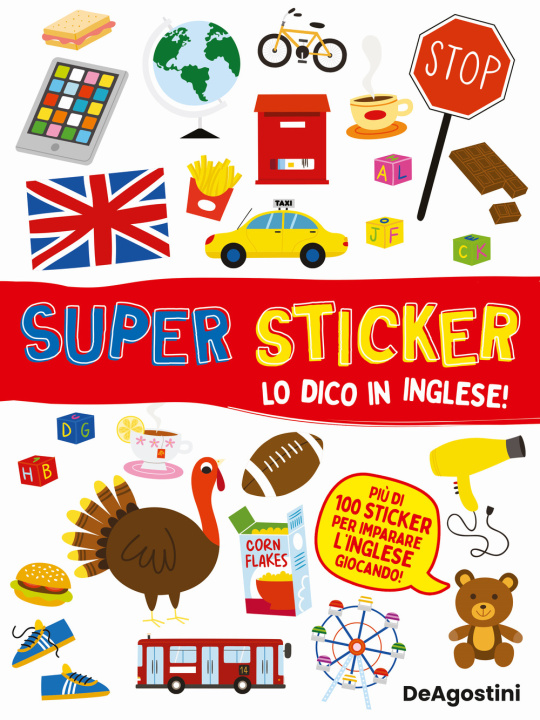 Książka Lo dico in inglese. Super sticker Silvia Lombardi