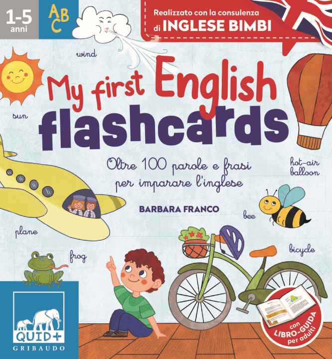 Könyv My first english flashcards. Oltre 100 parole e frasi per imparare l'inglese Barbara Franco