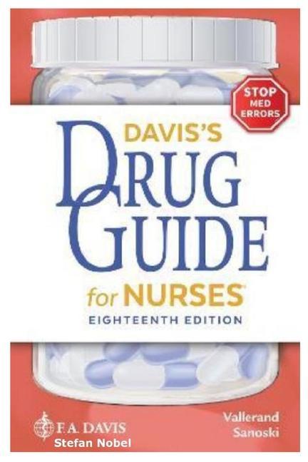 Carte Drug Guide for Nurses Basics 