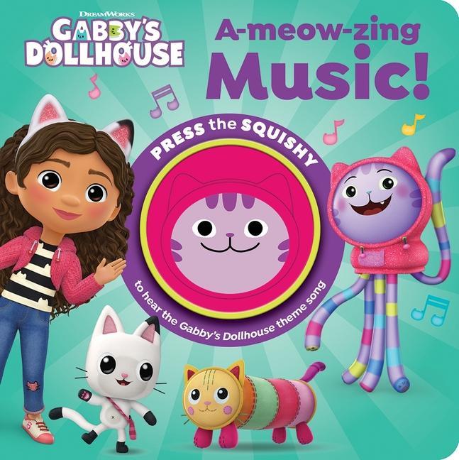 Książka DreamWorks Gabby's Dollhouse: A-Meow-Zing Music! Sound Book 