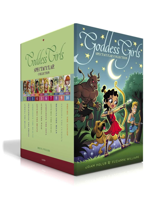 Kniha Goddess Girls Spectacular Collection (Boxed Set): Athena the Brain; Persephone the Phony; Aphrodite the Beauty; Artemis the Brave; Athena the Wise; Ap Suzanne Williams