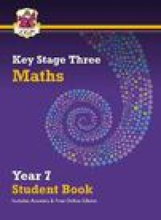 Carte KS3 Maths Year 7 Student Book - with answers & Online Edition CGP Books