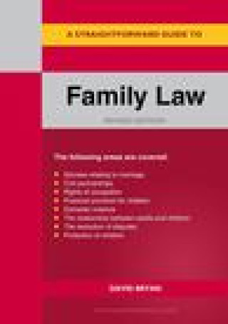 Carte Straightforward Guide To Family Law David Bryan
