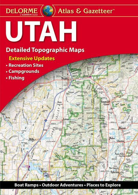 Könyv Delorme Atlas & Gazetteer: Utah 