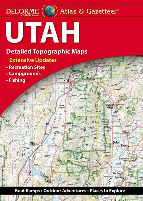 Książka Delorme Atlas & Gazetteer: Utah 