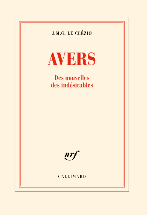 Book Avers Le Clézio