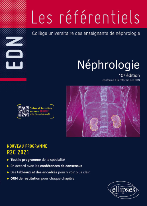 Book Néphrologie - 10e édition Collège Universitaire des Enseignants de Néphrologie