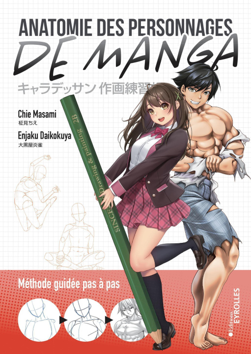 Kniha Anatomie des personnages de manga Daikokuya