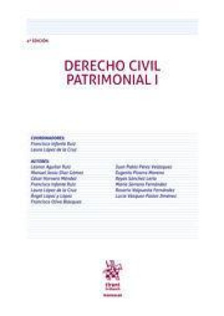 Buch Derecho Civil Patrimonial I 4? Edición INFANTE RUIZ