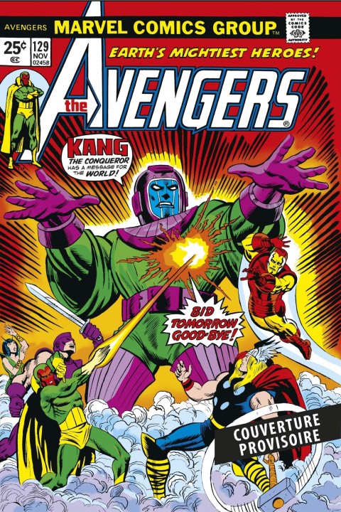 Carte Avengers : Kang War (Ed. cartonnée) - COMPTE FERME 