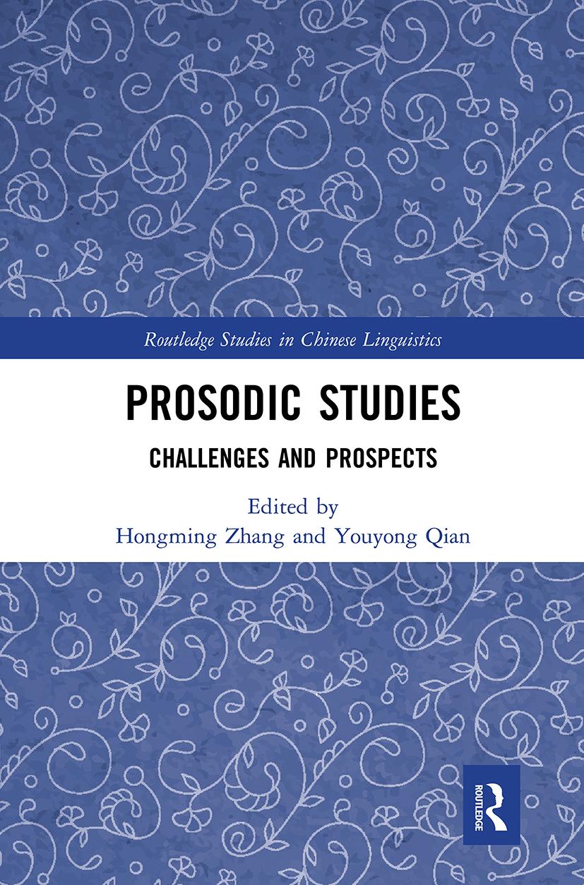 Book Prosodic Studies Hongming Zhang