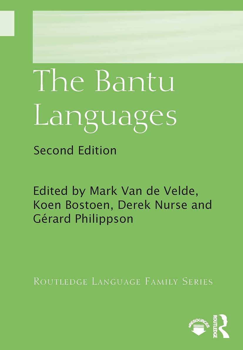 Book Bantu Languages Gerard Philippson