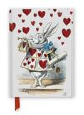 Calendar / Agendă Alice in Wonderland: White Rabbit (Foiled Journal) 