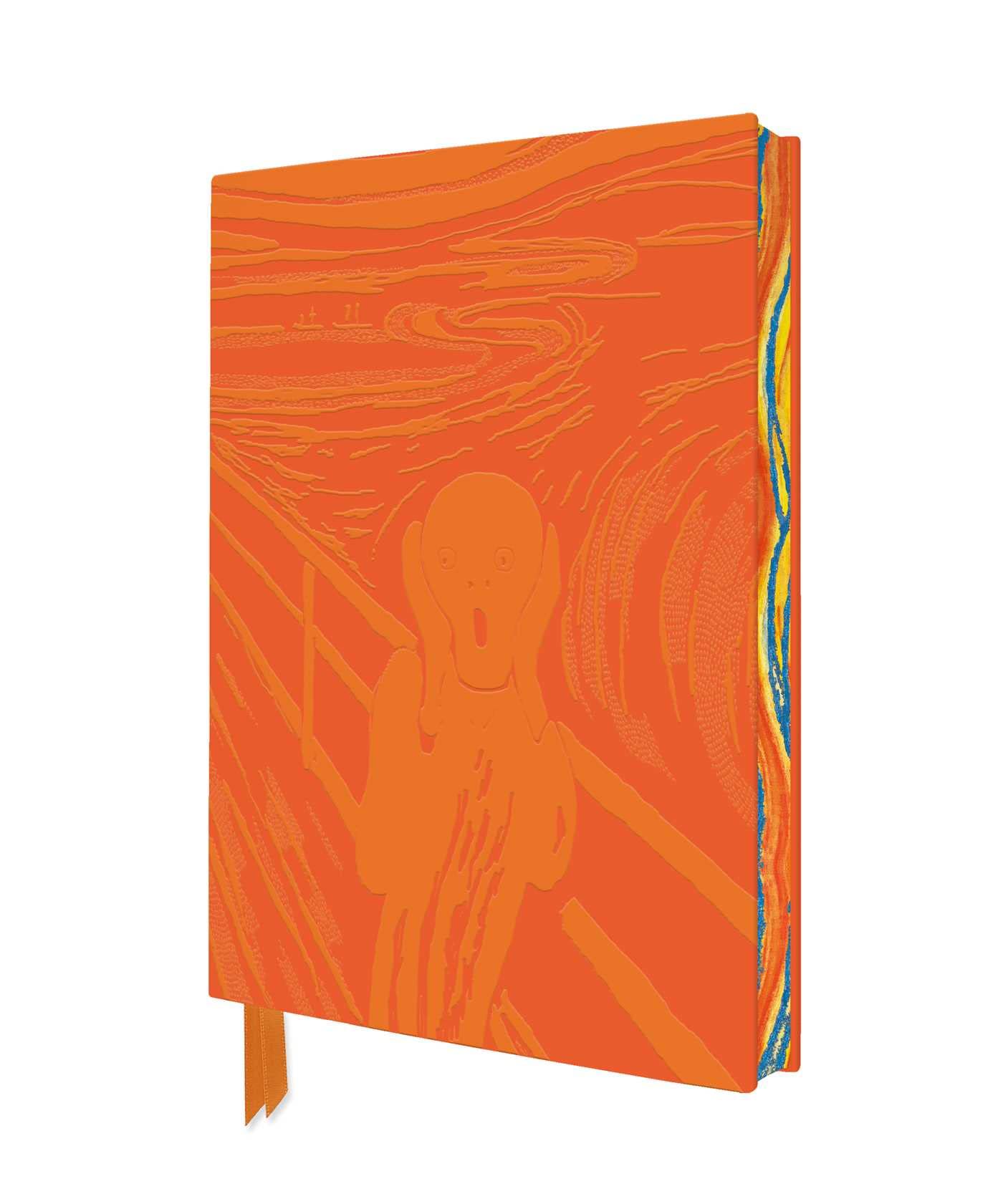 Naptár/Határidőnapló Edvard Munch: The Scream Artisan Art Notebook 