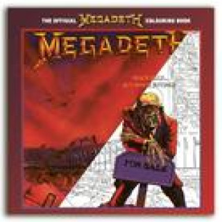 Книга Official Megadeth Colouring Book 