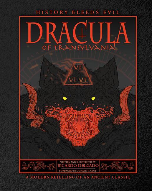 Kniha Dracula of Transylvania Ricardo Delgado
