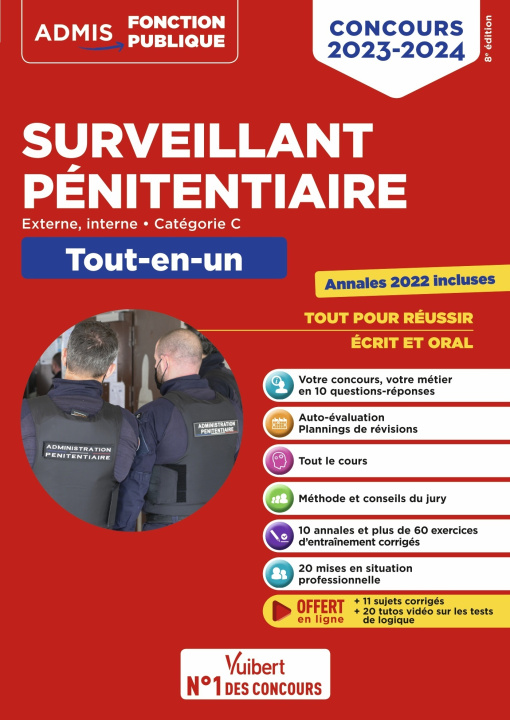 Kniha Concours Surveillant pénitentiaire - Catégorie C - Tout-en-un Lebrun