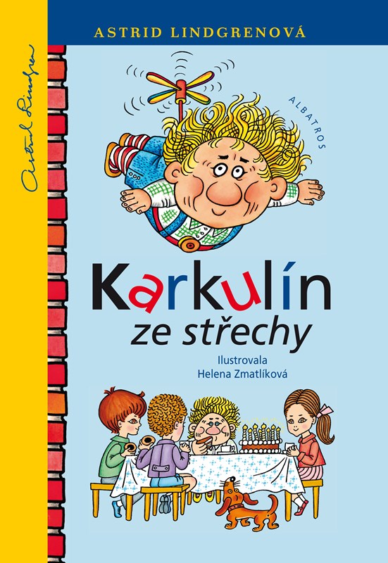 Kniha Karkulín ze střechy Astrid Lindgrenová