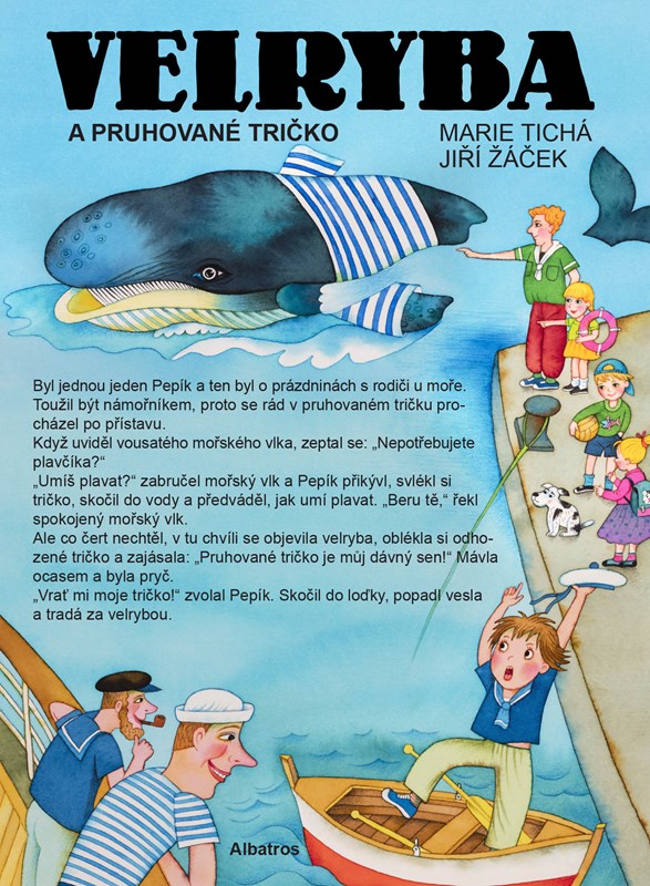 Carte Velryba a pruhované tričko Jiří Žáček