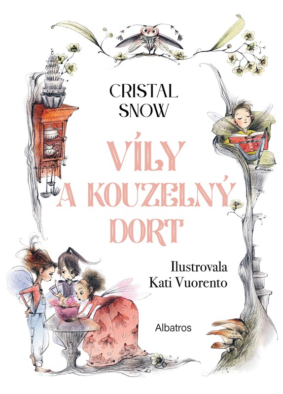 Kniha Víly a kouzelný dort Cristal Snow