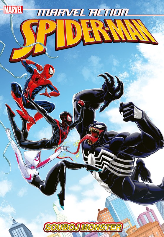 Carte Marvel Action Spider-Man Souboj monster 