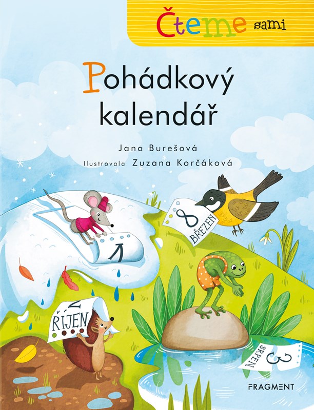 Book Čteme sami Pohádkový kalendář Jana Burešová