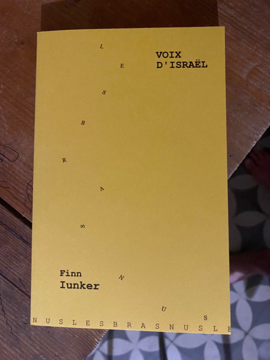 Buch Voix d'Israël IUNKER