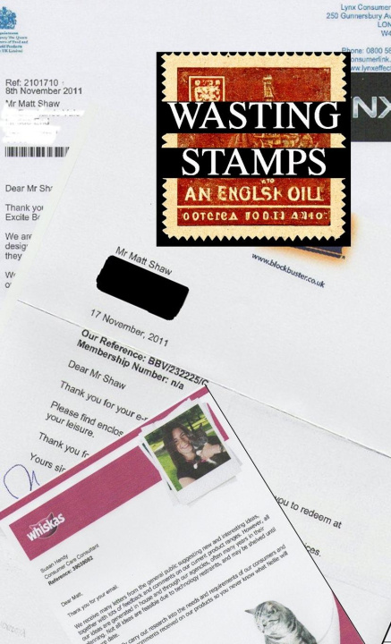 Knjiga Wasting Stamps Matt Shaw