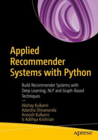 Könyv Applied Recommender Systems with Python Akshay Kulkarni