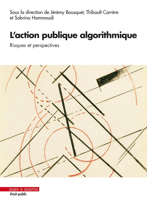 Knjiga L'action publique algorithmique Bousquet