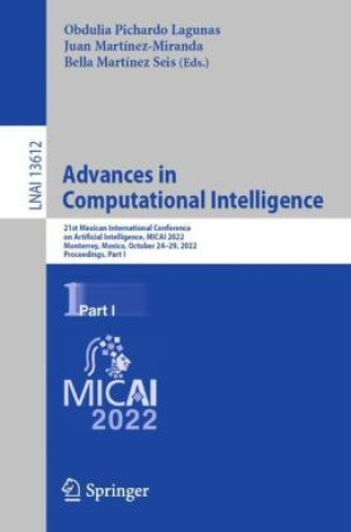 Knjiga Advances in Computational Intelligence Obdulia Pichardo Lagunas
