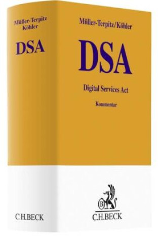 Kniha Digital Services Act Markus Köhler