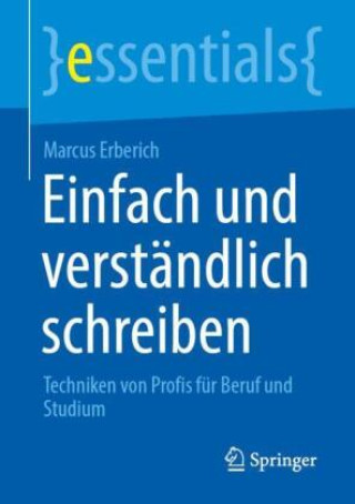 Kniha Einfach und verständlich schreiben Marcus Erberich