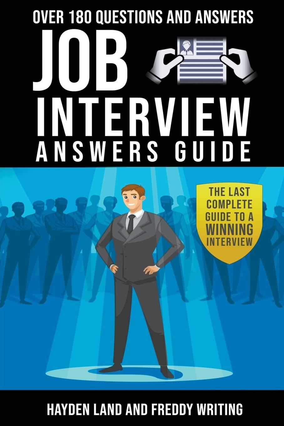 Libro Job interview. Over 180 questions with answer guide Hayden Land