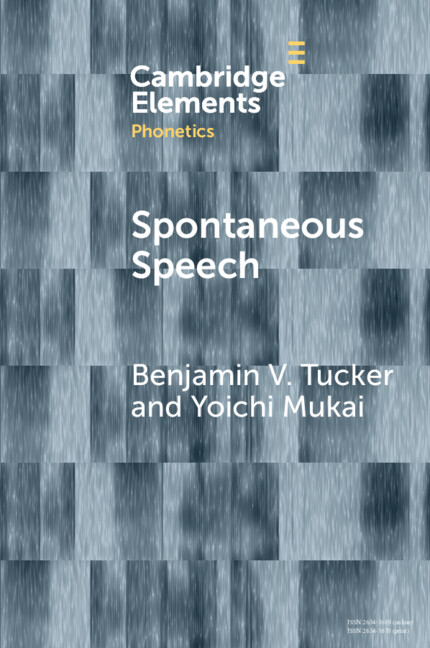 Knjiga Spontaneous Speech Benjamin V. Tucker