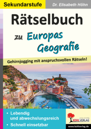 Carte Rätselbuch zu Europas Geografie Elisabeth Höhn