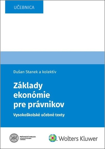 Carte Základy ekonómie pre právnikov Dušan Stanek
