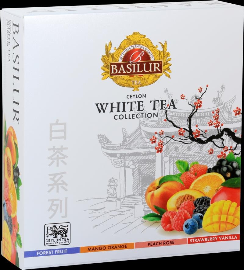 Carte BASILUR White Tea 40 sáčků 