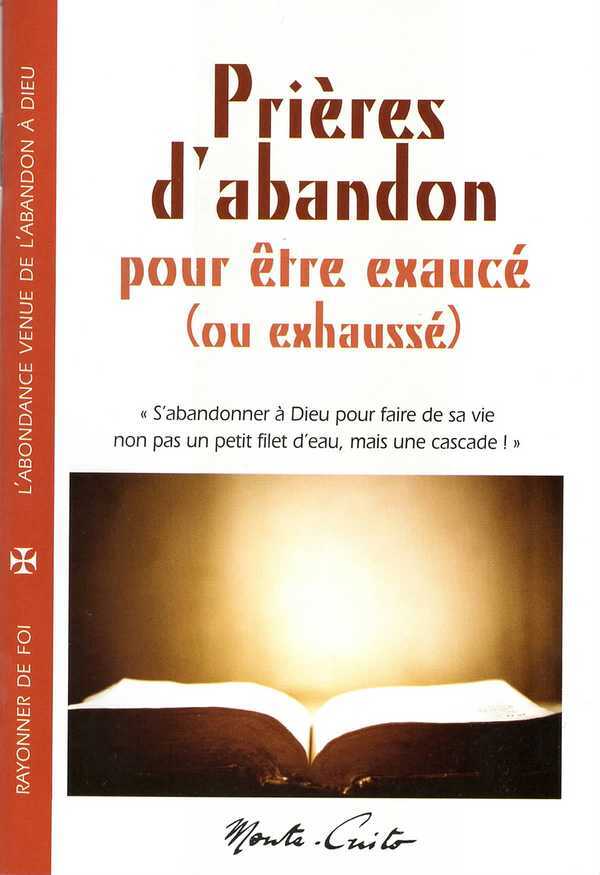 Boek PRIÈRES D'ABANDON GARAGNON