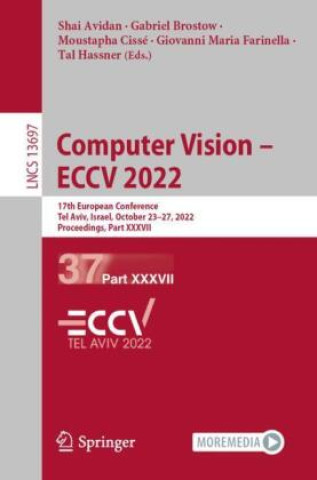 Knjiga Computer Vision - ECCV 2022 Shai Avidan