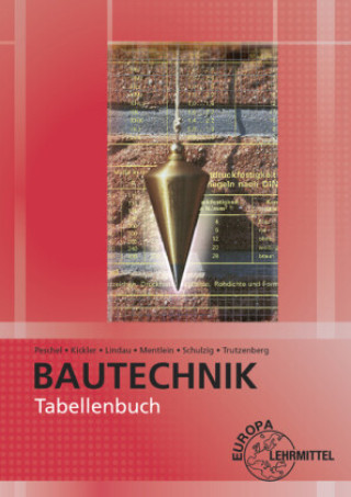 Carte Tabellenbuch Bautechnik Jens Kickler