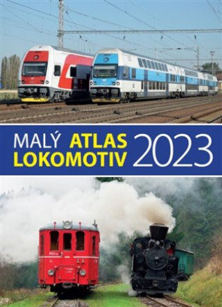 Książka Malý atlas lokomotiv 2023 Jaromír Bittner