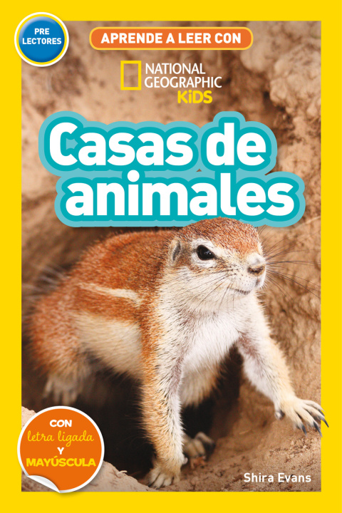 Книга Aprende a leer con National Geographic (Prelectores) - Casas de animales SHIRA EVANS