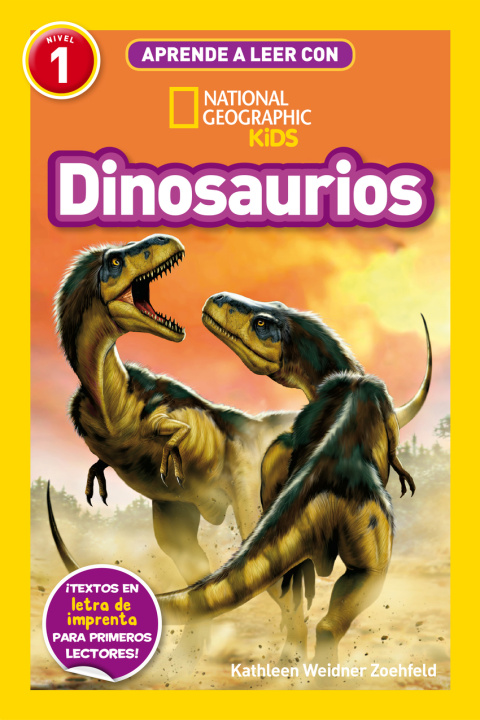 Książka Aprende a leer con National Geographic (Nivel 1) - Dinosaurios KATHY WEIDNER ZOEHFELD