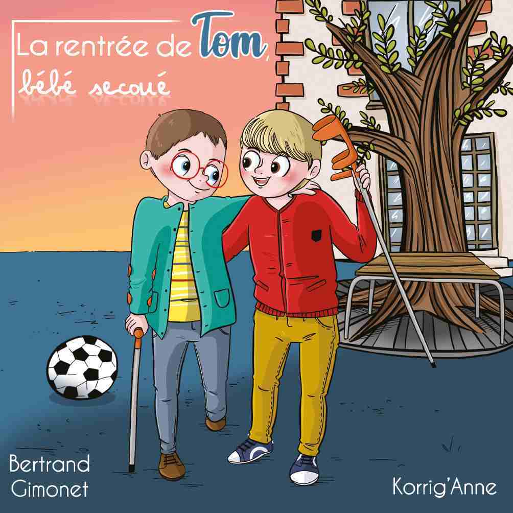 Knjiga La rentrée de Tom, bébé secoué Gimonet