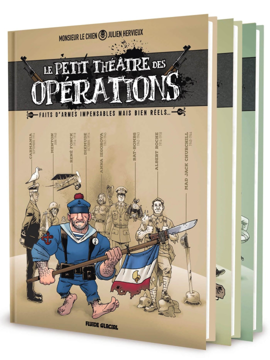 Kniha Le Petit Théâtre des opérations - pack tomes 01 à 03 
